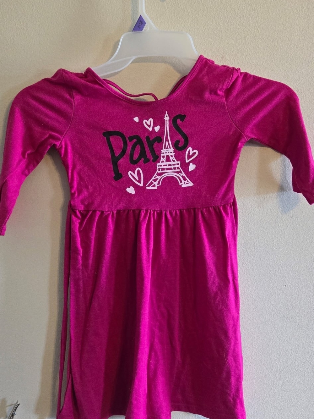 Justice Hot Pink Girls Dress Size 6/7